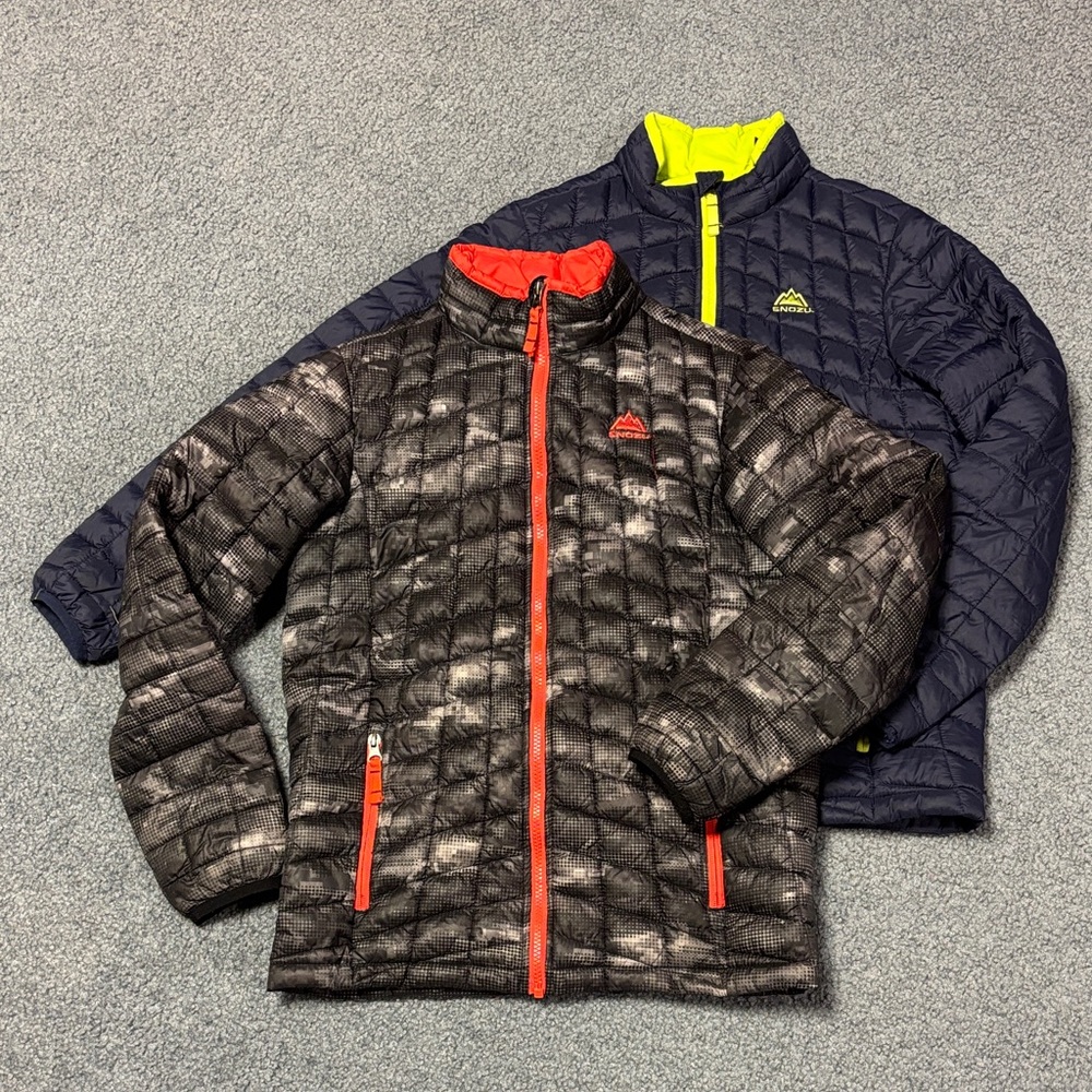 Snozu Kids Quilted Puffer Jacket lot size L 14/16